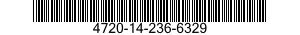 4720-14-236-6329  4720142366329 142366329