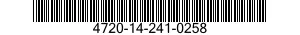 4720-14-241-0258  4720142410258 142410258