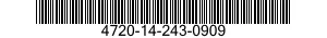 4720-14-243-0909  4720142430909 142430909