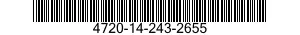 4720-14-243-2655  4720142432655 142432655