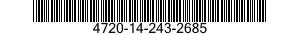 4720-14-243-2685  4720142432685 142432685
