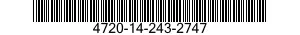 4720-14-243-2747  4720142432747 142432747