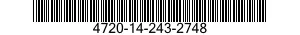 4720-14-243-2748  4720142432748 142432748