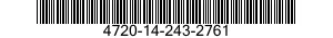 4720-14-243-2761  4720142432761 142432761