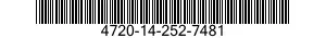 4720-14-252-7481  4720142527481 142527481