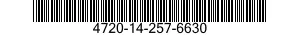 4720-14-257-6630  4720142576630 142576630