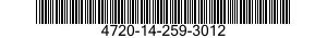 4720-14-259-3012  4720142593012 142593012