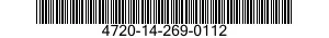 4720-14-269-0112  4720142690112 142690112