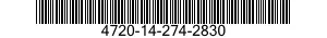 4720-14-274-2830 HOSE ASSEMBLY,NONMETALLIC 4720142742830 142742830
