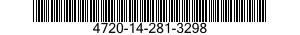 4720-14-281-3298  4720142813298 142813298