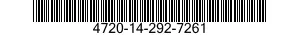 4720-14-292-7261  4720142927261 142927261