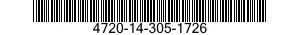 4720-14-305-1726  4720143051726 143051726