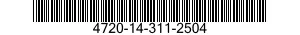 4720-14-311-2504  4720143112504 143112504