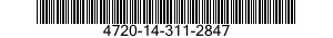 4720-14-311-2847 HOSE ASSEMBLY,NONMETALLIC 4720143112847 143112847