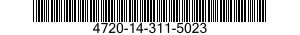 4720-14-311-5023  4720143115023 143115023