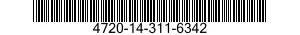 4720-14-311-6342  4720143116342 143116342