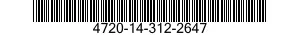 4720-14-312-2647  4720143122647 143122647