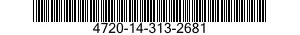 4720-14-313-2681  4720143132681 143132681