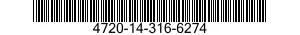 4720-14-316-6274  4720143166274 143166274