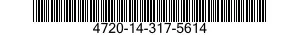 4720-14-317-5614  4720143175614 143175614