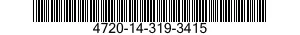 4720-14-319-3415  4720143193415 143193415