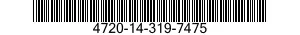 4720-14-319-7475  4720143197475 143197475