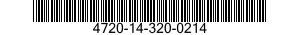 4720-14-320-0214  4720143200214 143200214