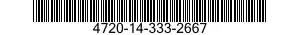 4720-14-333-2667  4720143332667 143332667