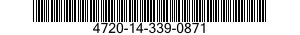 4720-14-339-0871  4720143390871 143390871