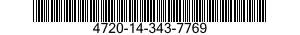 4720-14-343-7769  4720143437769 143437769