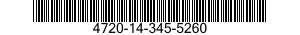 4720-14-345-5260  4720143455260 143455260