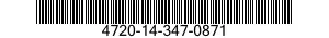 4720-14-347-0871  4720143470871 143470871
