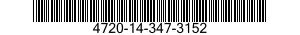 4720-14-347-3152 HOSE ASSEMBLY,METALLIC 4720143473152 143473152