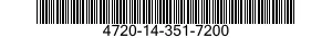 4720-14-351-7200  4720143517200 143517200