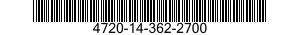 4720-14-362-2700 HOSE ASSEMBLY,NONMETALLIC 4720143622700 143622700