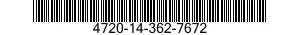 4720-14-362-7672  4720143627672 143627672