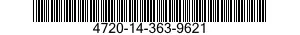 4720-14-363-9621 HOSE ASSEMBLY,METALLIC 4720143639621 143639621