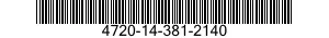 4720-14-381-2140 HOSE ASSEMBLY,NONMETALLIC 4720143812140 143812140