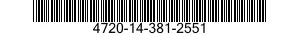4720-14-381-2551 HOSE ASSEMBLY,NONMETALLIC 4720143812551 143812551