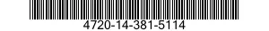 4720-14-381-5114  4720143815114 143815114