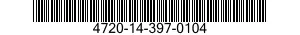 4720-14-397-0104 HOSE ASSEMBLY,NONMETALLIC 4720143970104 143970104