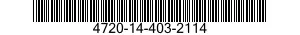 4720-14-403-2114 HOSE ASSEMBLY,NONMETALLIC 4720144032114 144032114