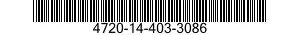 4720-14-403-3086  4720144033086 144033086