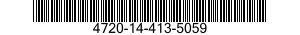 4720-14-413-5059 HOSE ASSEMBLY,NONMETALLIC 4720144135059 144135059
