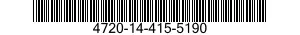 4720-14-415-5190 HOSE ASSEMBLY,NONMETALLIC 4720144155190 144155190
