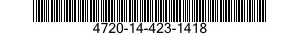 4720-14-423-1418  4720144231418 144231418