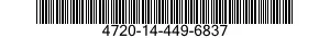4720-14-449-6837  4720144496837 144496837
