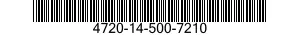 4720-14-500-7210 HOSE ASSEMBLY,NONMETALLIC 4720145007210 145007210