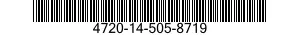 4720-14-505-8719  4720145058719 145058719