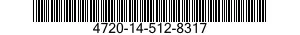 4720-14-512-8317 HOSE ASSEMBLY,NONMETALLIC 4720145128317 145128317